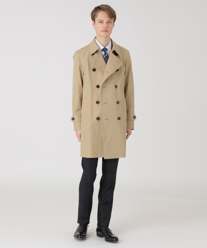 一部店舗限定】ギャバジンダブルトレンチコート(508679402)｜HANKYU