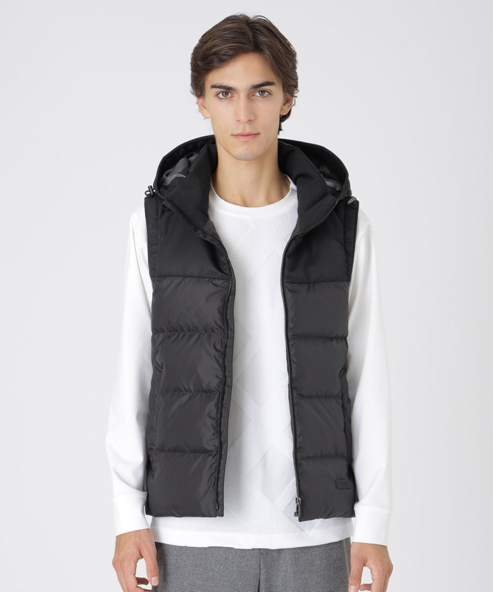 美品　  グレー ダウンベスト the north face ノースフェイス ヌプシ ダウンベスト グレー