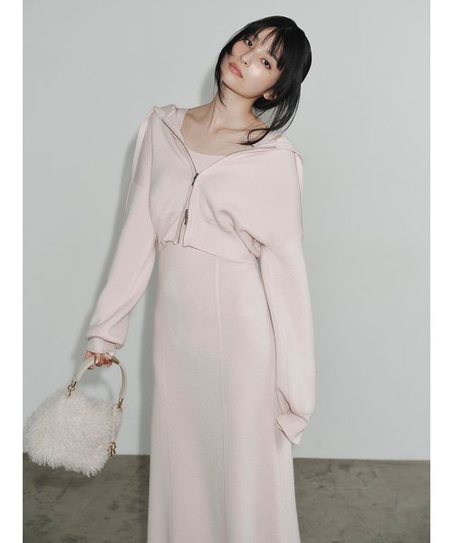 ジップパーカ&キャミワンピースセット(508681690)｜阪急百貨店公式通販