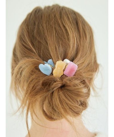 ミニヘアクリップ3点セット