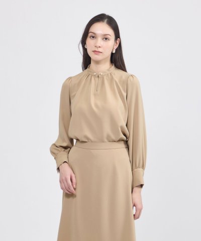 【EPOCA STORIA】ダブルクロスブラウス《WEB＆EPOCA THE S