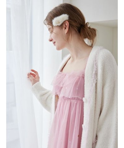 ファーヘアクリップ