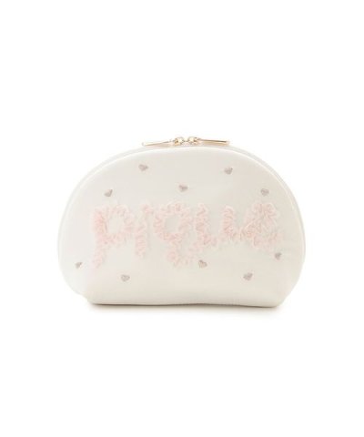 フリルロゴポーチ