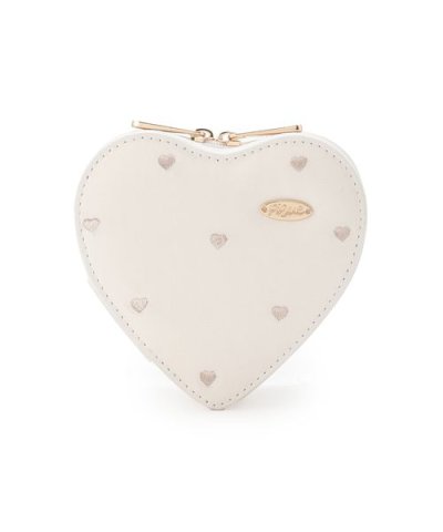 ハート型アクセサリーポーチ