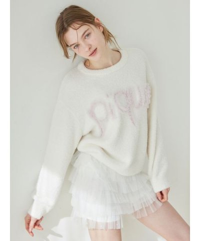 フリルロゴプルオーバー