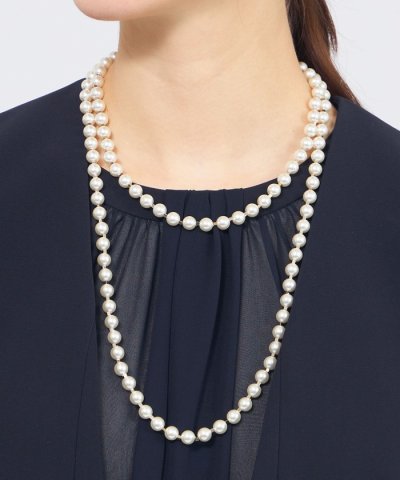 パールロングネックレス