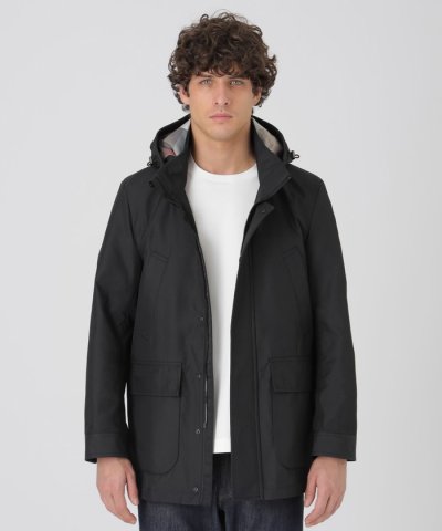 シャドーチェックメモリーホースライディングパーカー