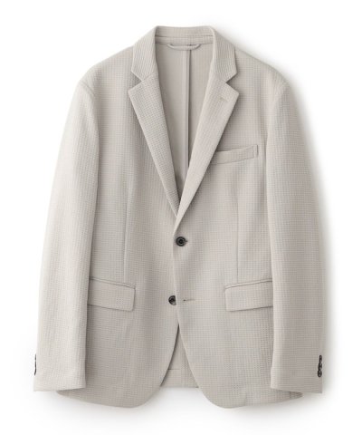 【セットアップ対応】ウェーブワッフルジャケット