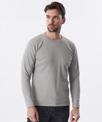 トライアングルブリスターロングTシャツ