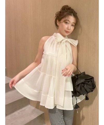 【WEB限定カラー】アメスリティアードブラウス