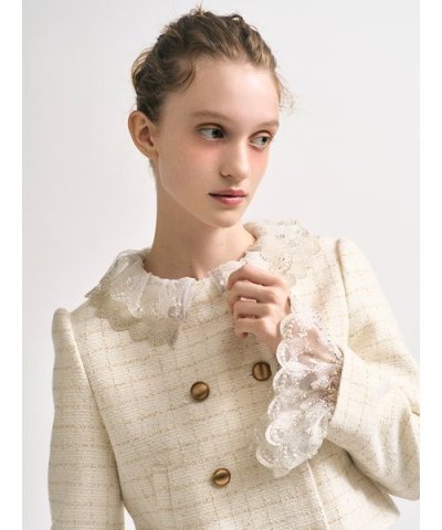 【WEB限定カラー】[L.B CANDY STOCK]スカラップビジューアタッチ