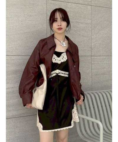 ヴィンテージスリップサテンミニワンピース