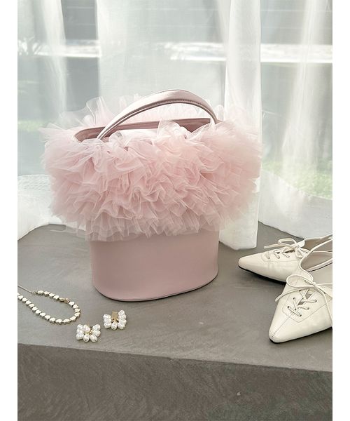 限定カラー】2wayチュール切り替えバッグ(508684572)｜阪急百貨店公式