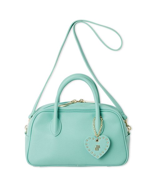 ハートチャーム付きボストンバッグ(508684573)｜阪急百貨店公式通販