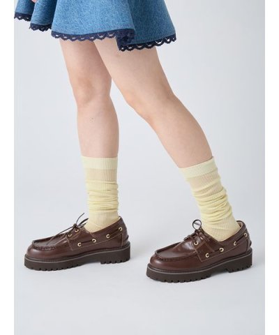 シアーリブハイソックス