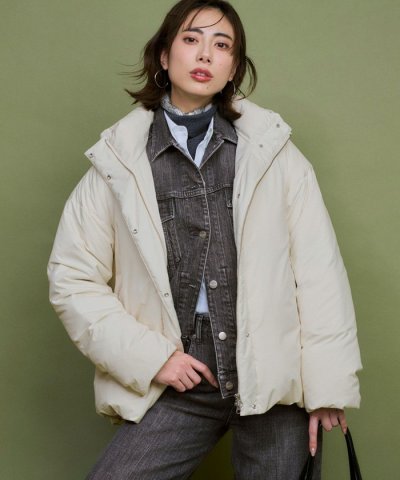 【WEB&一部店舗限定】ステッチレス フーデット ダウン