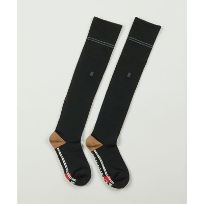 ランバン スポール LANVIN SPORT ハートモチーフニーハイソックス【返