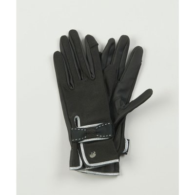 ランバン スポール LANVIN SPORT スマホ対応リボン付きグローブ【両手