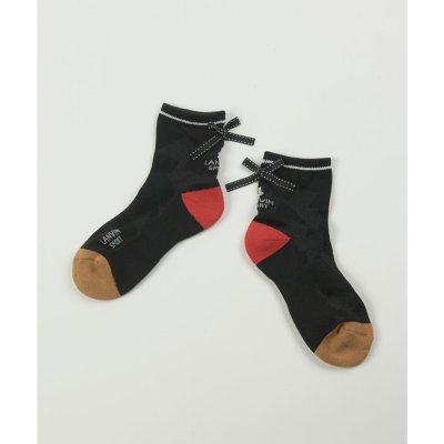 ランバン スポール LANVIN SPORT 総柄ミドル丈ソックス【返品不可商品