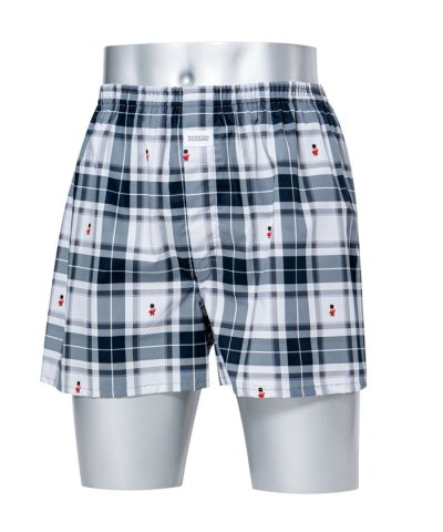 チェックバッキンガムベア　トランクス/ウエスト2本ゴム