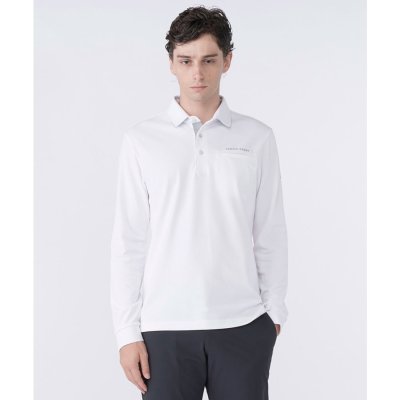 ランバン スポール LANVIN SPORT 衿裏デザイン長袖シャツ【吸汗速乾】