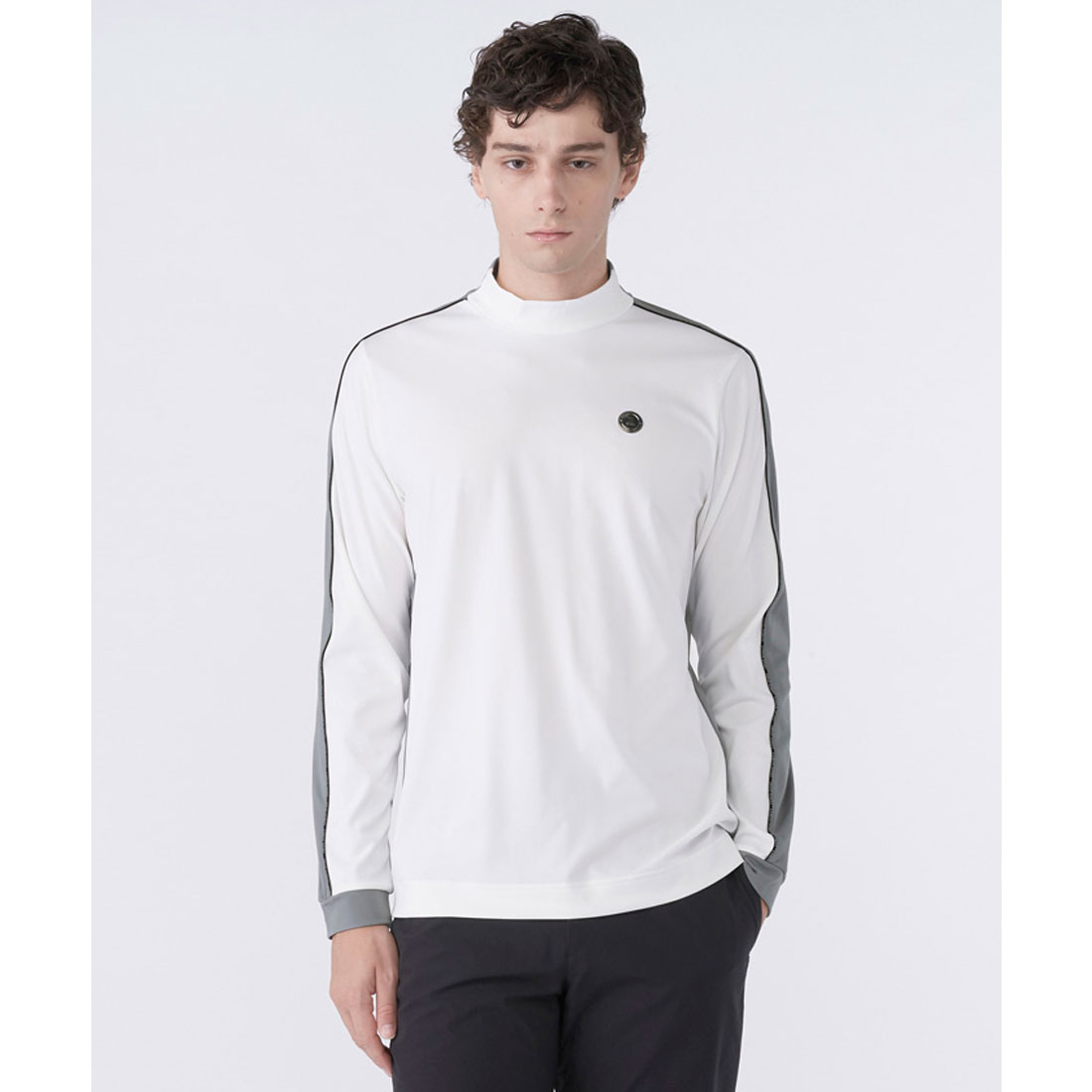 ランバン スポール LANVIN SPORT ストレッチモックネックシャツ【UV