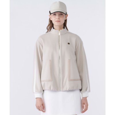 ランバン スポール LANVIN SPORT ストレッチジャージー前開きブルゾン