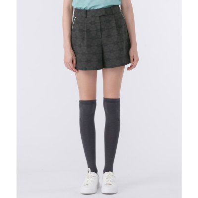 ランバン スポール LANVIN SPORT 総柄プリントキュロット【2WAYス