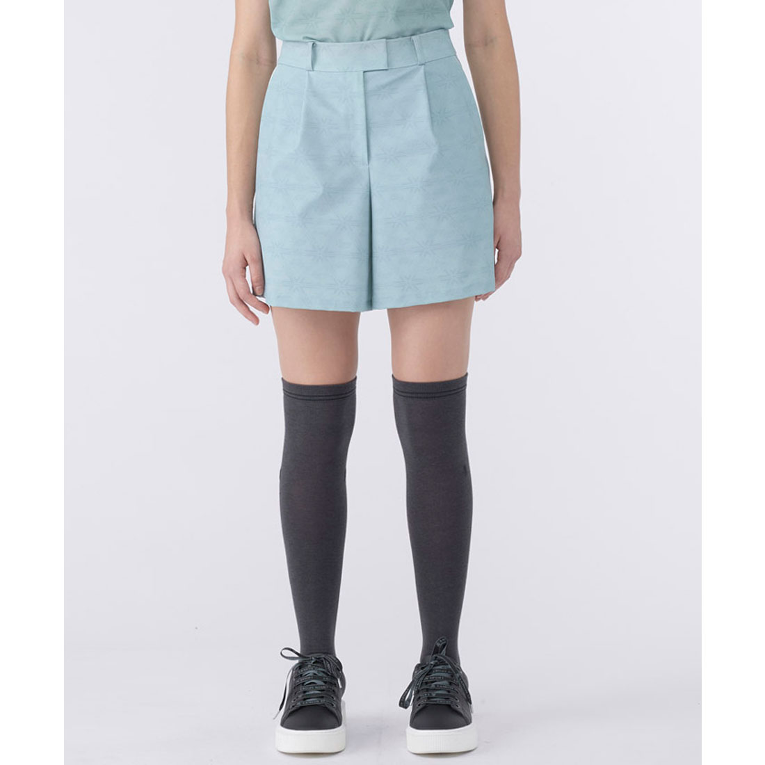 ランバン スポール LANVIN SPORT 総柄プリントキュロット【2WAYス