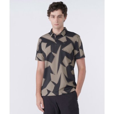 ランバン スポール LANVIN SPORT 幾何学プリント半袖シャツ【サンスク