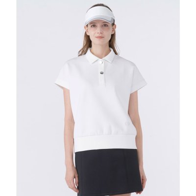 ランバン スポール LANVIN SPORT フレンチスリーブ半袖ポロシャツ【U