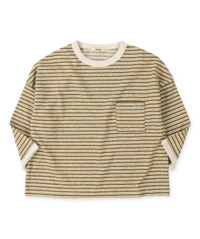 フィス FITH Multi Striped Long Sleeve Tee