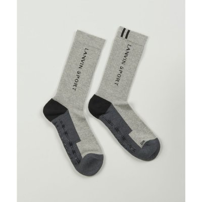 ランバン スポール LANVIN SPORT ロゴデザインクルー丈ソックス【返品