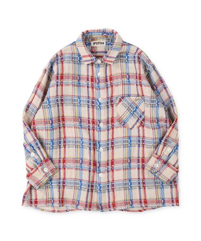 フィス FITH Double－weave Plaid Shirt