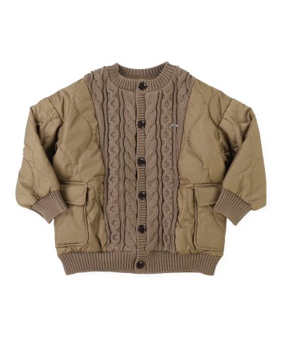 フィス FITH Knit Quilted Blouson