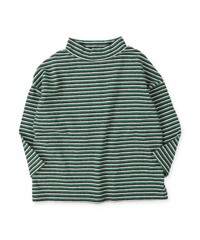 フィス FITH Multi Striped Mockneck Tee