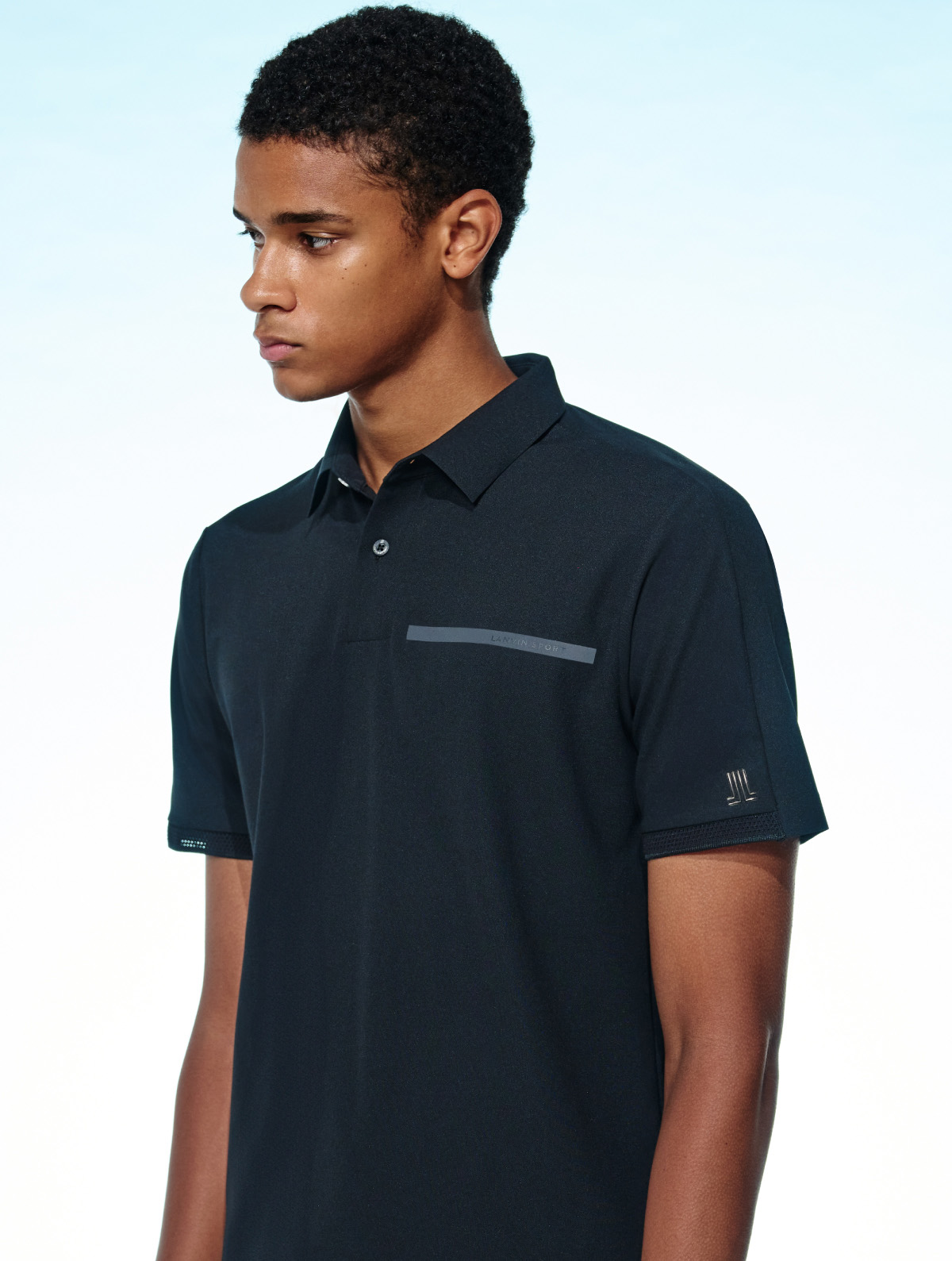 ランバン スポール LANVIN SPORT ORI－ERI半袖シャツ【Suns(508686742