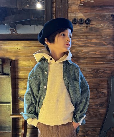 フィス FITH Tweed Cotton Melange Shirt