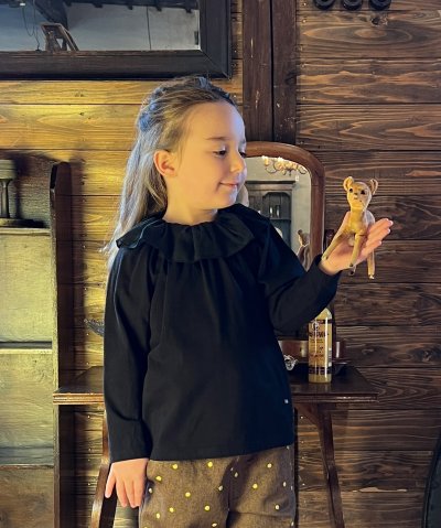 フィス FITH High Gauge Frill Collar Tee