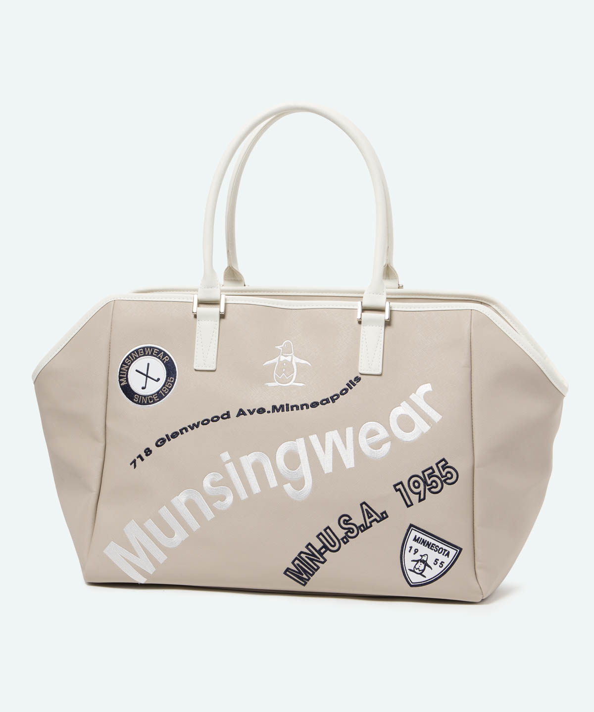 マンシングウェア MUNSINGWEAR カーブロゴトートバッグ(508686795