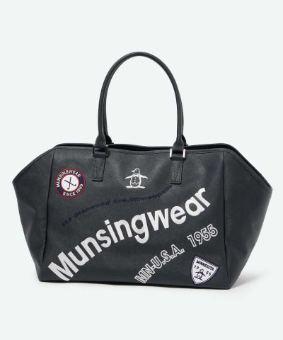 マンシングウェア Munsingwear カーブロゴトートバッグ