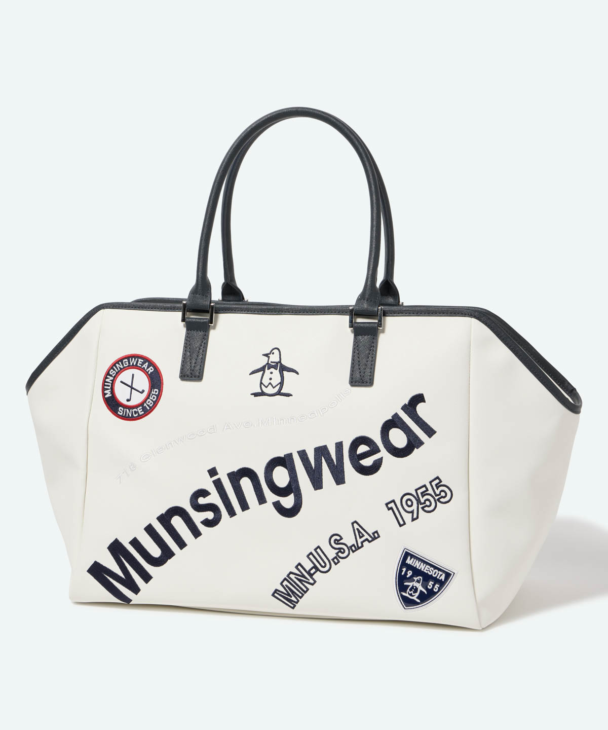 マンシングウェア MUNSINGWEAR カーブロゴトートバッグ(508686795