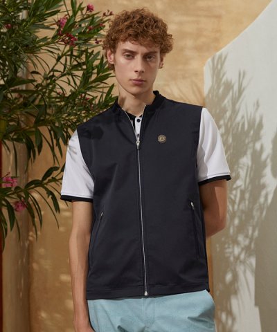ランバン スポール LANVIN SPORT ファンクショナルZIPベスト【手洗