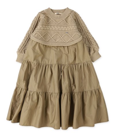 フィス FITH Docking Tiered Dress