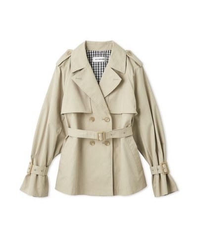 クラシックミドルトレンチコート