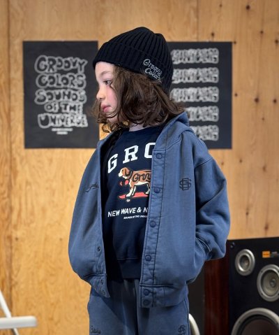 グルーヴィーカラーズ GROOVY COLORS Overdye Sweat H