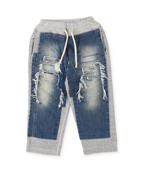 1万 DENIM DUNGAREE デニムダンガリー クレヨン ラクガキ パンツデニム 