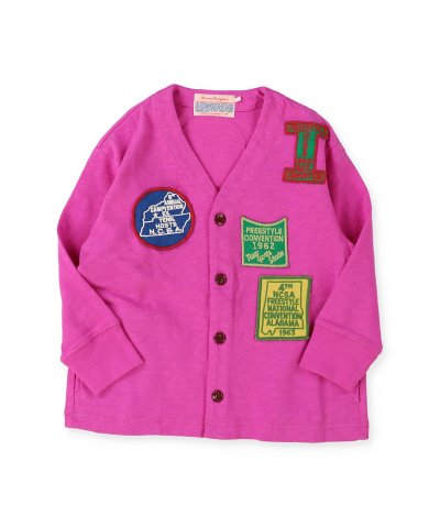 デニムダンガリー DENIM DUNGAREE Patch Cardigan