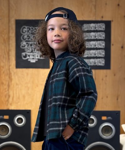 グルーヴィーカラーズ GROOVY COLORS Wool Plaid Band