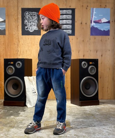 グルーヴィーカラーズ GROOVY COLORS Knit Denim CITY